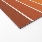 Gradient Arch IX Retro Orange Mid Century Modern Rainbow Welcome Mat Gallery Image 2