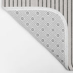 Mid-Century Modern No.22 - Woodblock Print Bath Mat Gallery Image 2