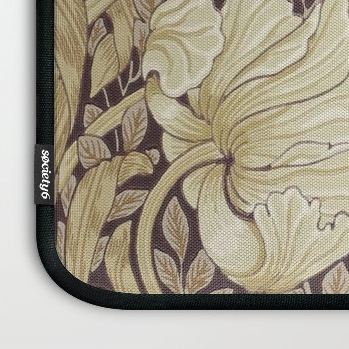 William Morris Vintage Pimpernel Fig & Sisal Laptop Sleeve Gallery Image 3