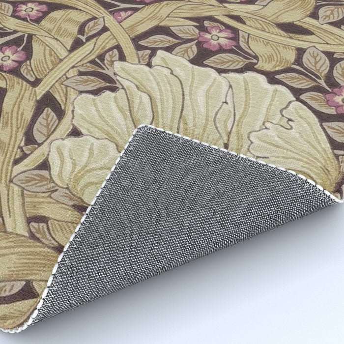 William Morris Vintage Pimpernel Fig & Sisal Rug Gallery Image 4