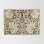 William Morris Vintage Pimpernel Fig & Sisal Rug Gallery Image 2