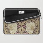 William Morris Vintage Pimpernel Fig & Sisal Laptop Sleeve Gallery Image 2