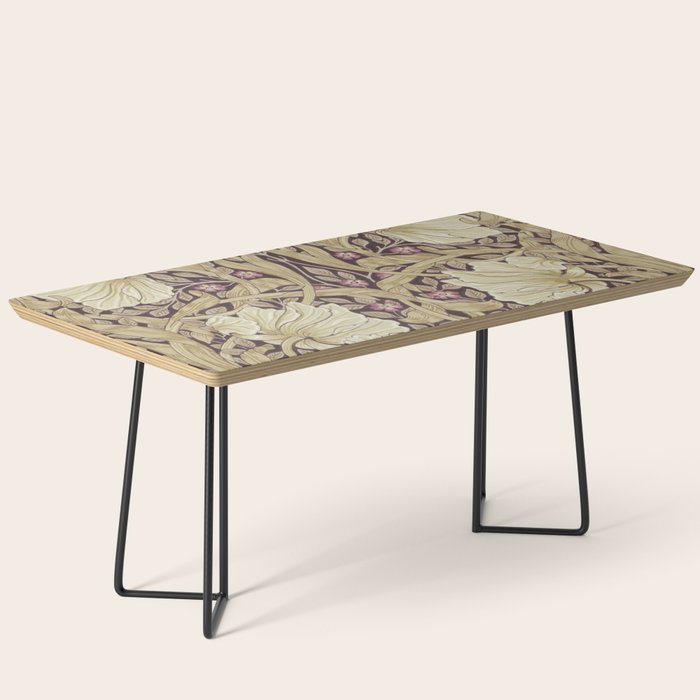 William Morris Vintage Pimpernel Fig & Sisal Coffee Table Gallery Image 1