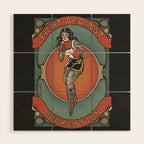 Fighter Wood Wall Art Gallery Image 1