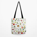 Pizza Party Tote Bag Gallery Image 2