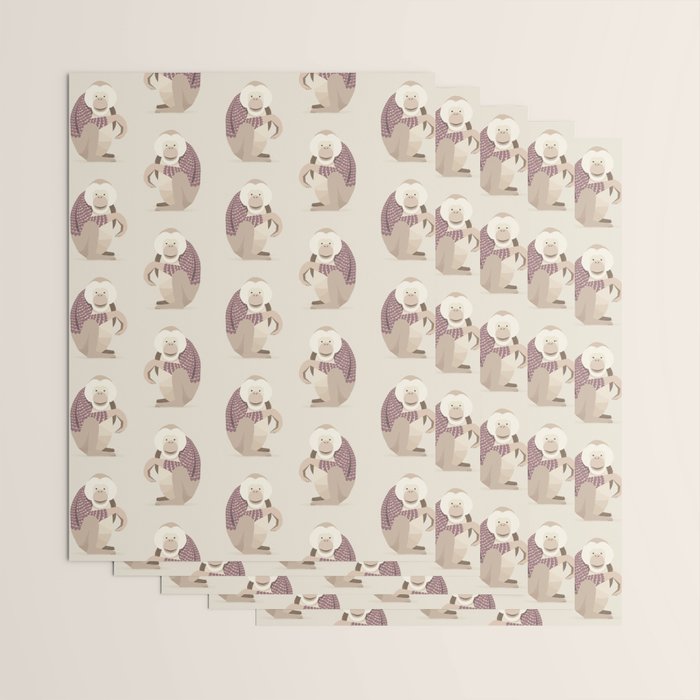 Whimsical Orangutan Wrapping Paper Gallery Image 3