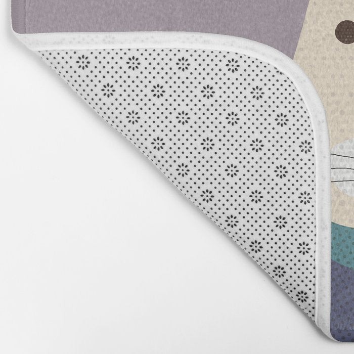 European Hare Bath Mat Gallery Image 2