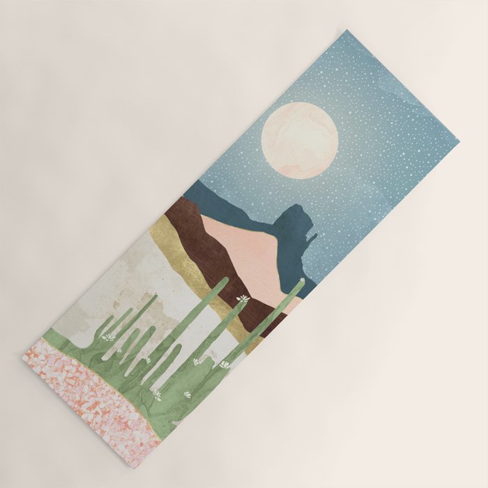Desert Bloom Yoga Mat Gallery Image 1
