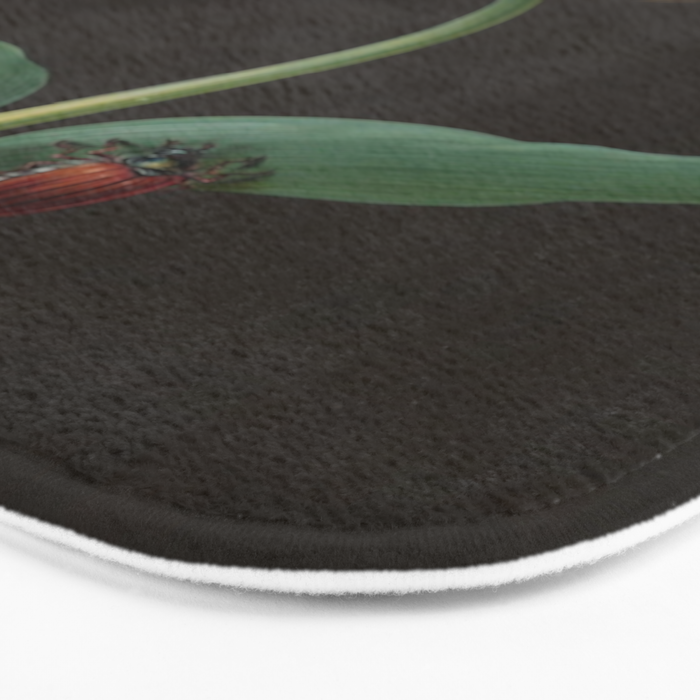 Barbara Regina Dietzsch - Tulip with butterfly and maize - before 1783 Bath Mat Gallery Image 3