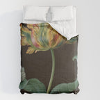 Barbara Regina Dietzsch - Tulip with butterfly and maize - before 1783 Comforter Gallery Image 6