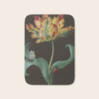 Barbara Regina Dietzsch - Tulip with butterfly and maize - before 1783 Bath Mat Gallery Image 1