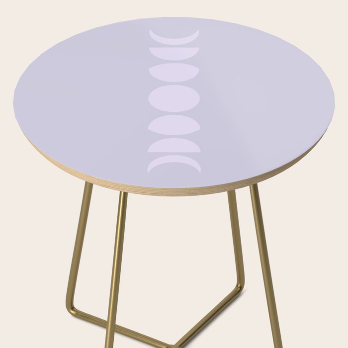 Minimal Moon Phases II Side Table Gallery Image 2