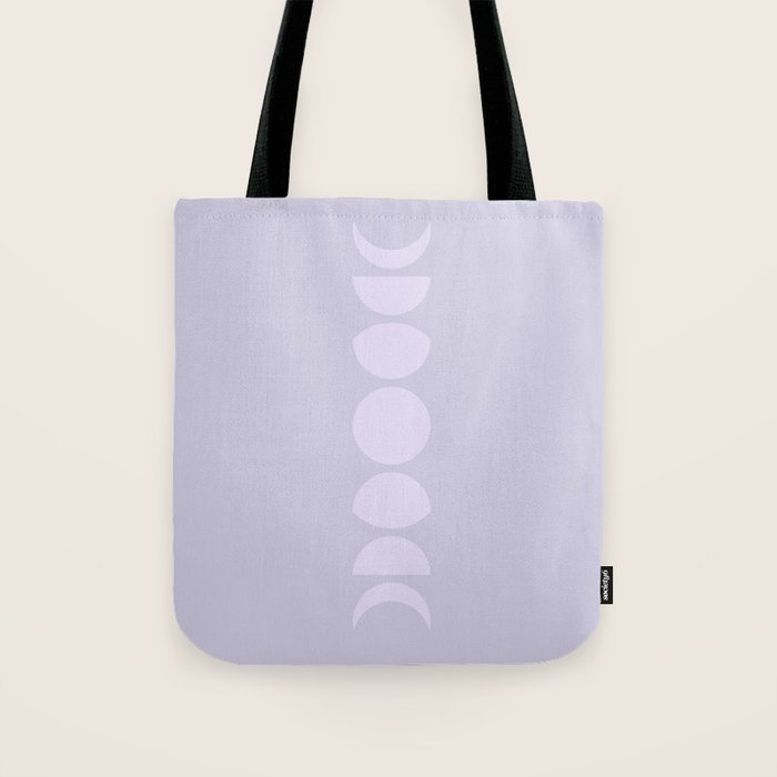 Minimal Moon Phases II Tote Bag Gallery Image 1