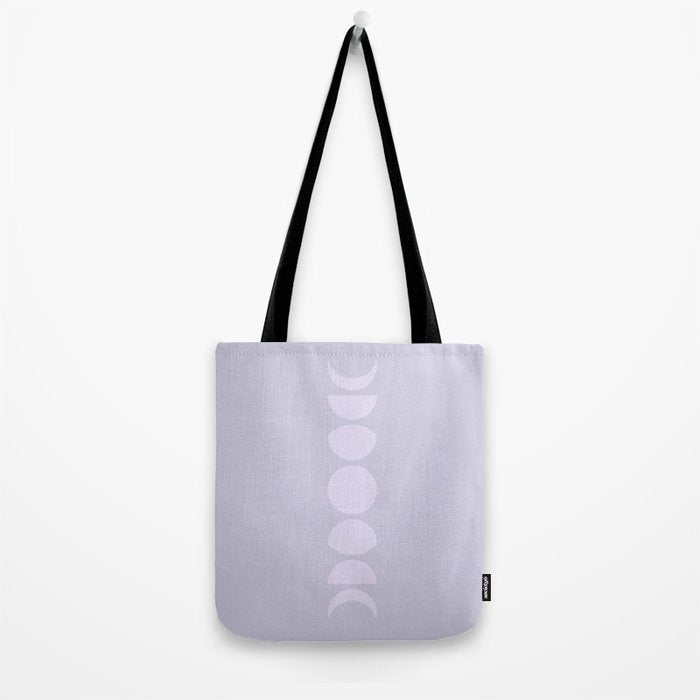 Minimal Moon Phases II Tote Bag Gallery Image 2
