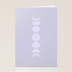 Minimal Moon Phases II Stationery Card Gallery Image 2