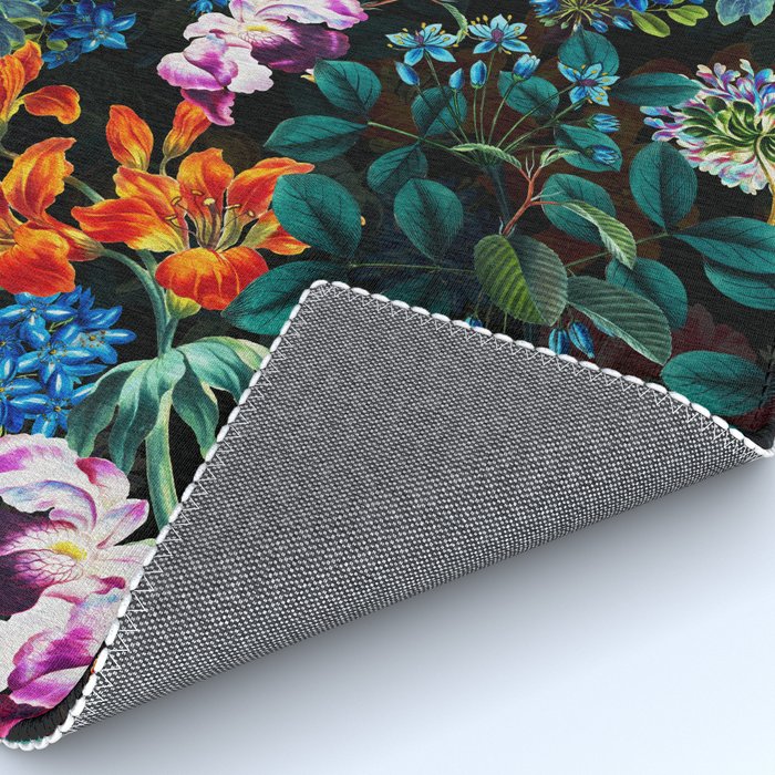 Chintzy Florals II - Night Rug Gallery Image 4