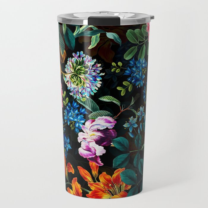 Chintzy Florals II - Night Travel Mug Gallery Image 1