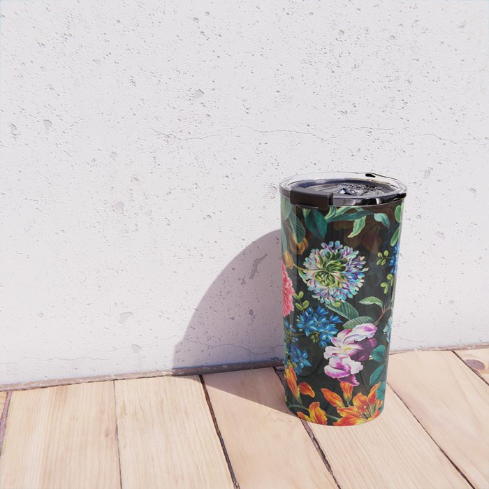 Chintzy Florals II - Night Travel Mug Gallery Image 4