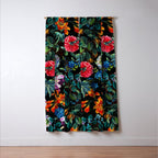 Chintzy Florals II - Night Window Curtain Gallery Image 3