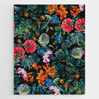 Chintzy Florals II - Night Jigsaw Puzzle Gallery Image 1