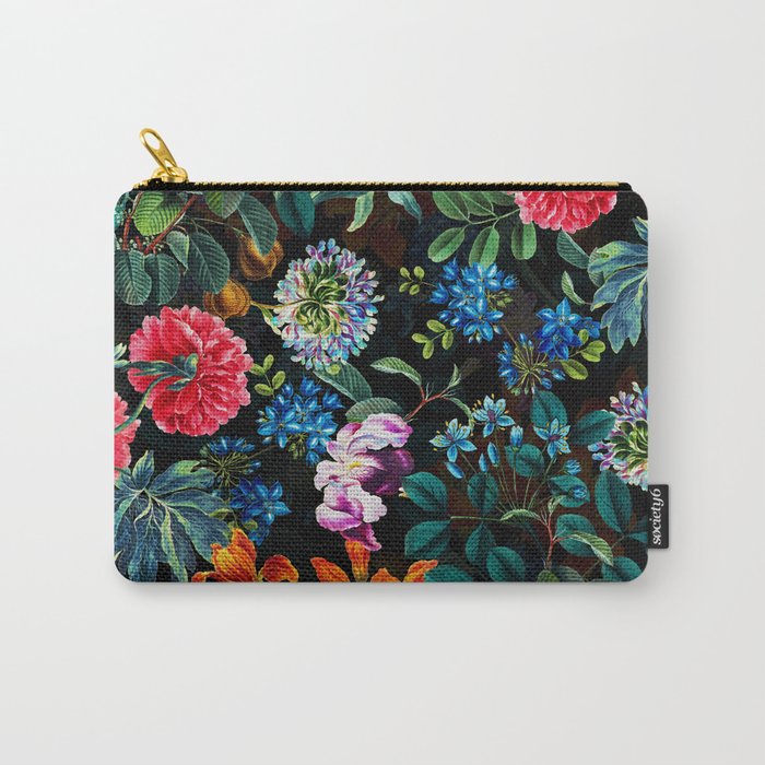 Chintzy Florals II - Night Carry All Pouch Gallery Image 1