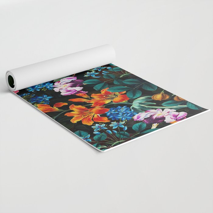 Chintzy Florals II - Night Yoga Mat Gallery Image 2