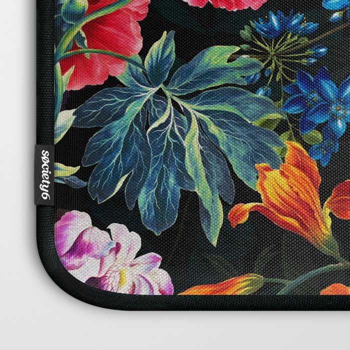 Chintzy Florals II - Night Laptop Sleeve Gallery Image 3