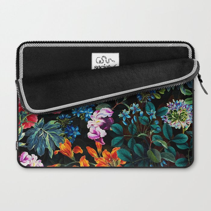 Chintzy Florals II - Night Laptop Sleeve Gallery Image 2