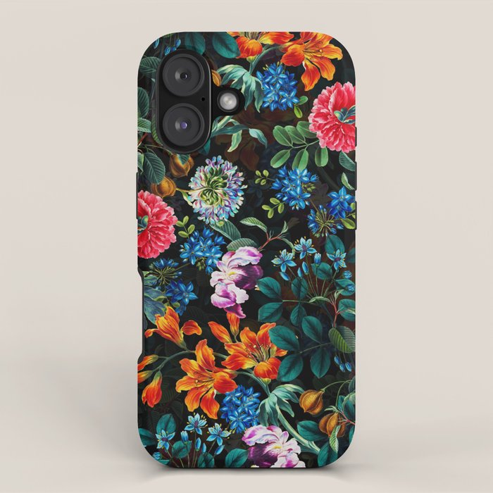 Chintzy Florals II - Night iPhone Case Gallery Image 1