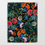 Chintzy Florals II - Night Poster Gallery Image 4
