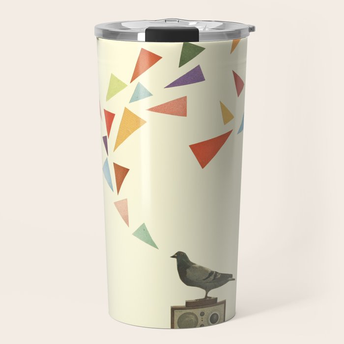 Pigeon Radio Travel Mug Gallery Image 1