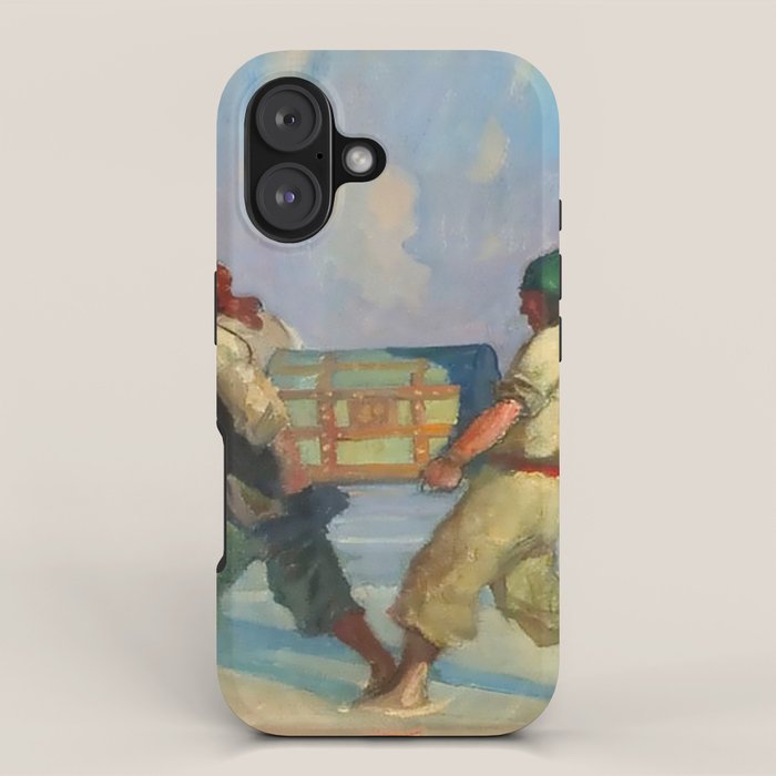 âAbsconding With The Treasureâ by NC Wyeth iPhone Case Gallery Image 1