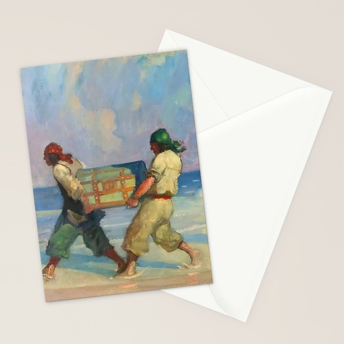 âAbsconding With The Treasureâ by NC Wyeth Stationery Card Gallery Image 2
