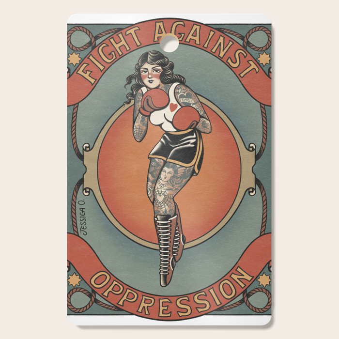 Fighter Cutting Board Gallery Image 1