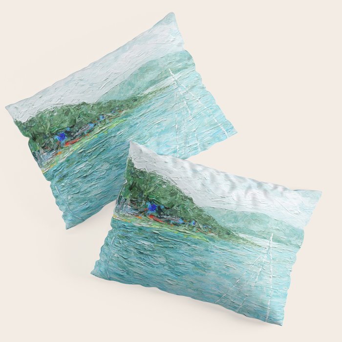 Lakeside Summer 1 Pillow Sham Gallery Image 1