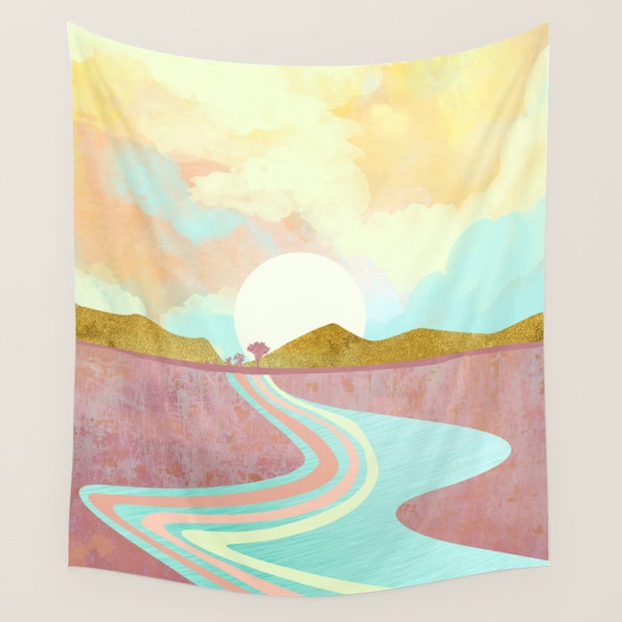 Desert Dusk Wall Tapestry Gallery Image 1