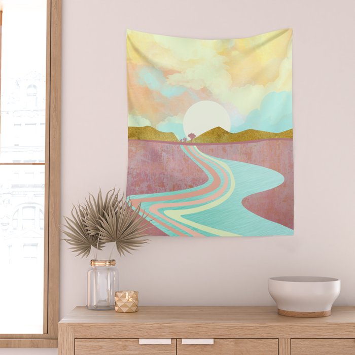 Desert Dusk Wall Tapestry Gallery Image 2