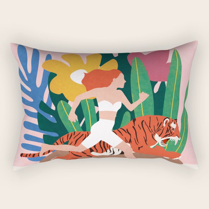 Run Wild  Rectangular Pillow Gallery Image 2
