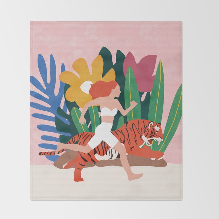 Run Wild  Throw Blanket Gallery Image 2
