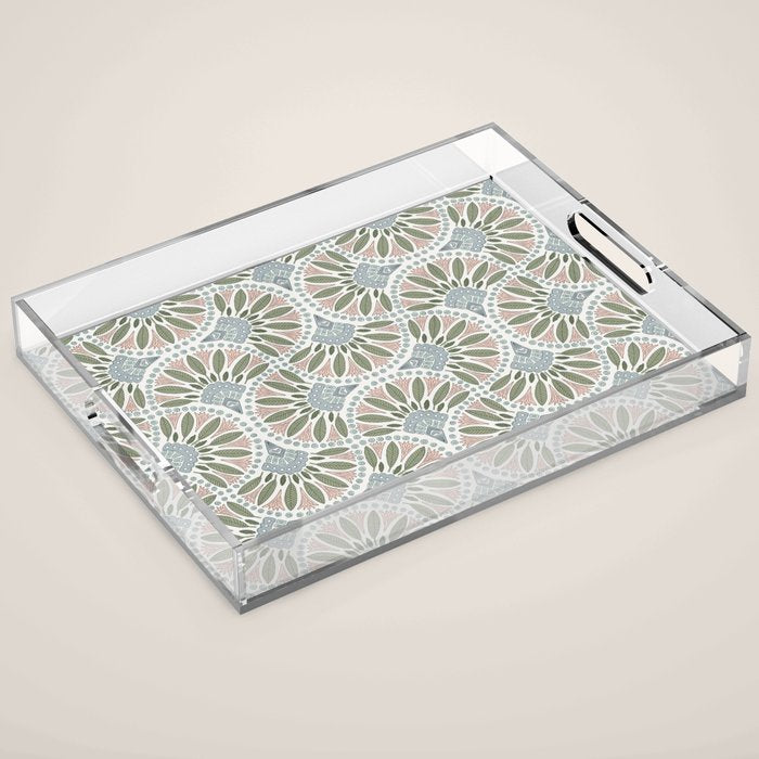 Tropical Garden Acrylic Tray Gallery Image 1