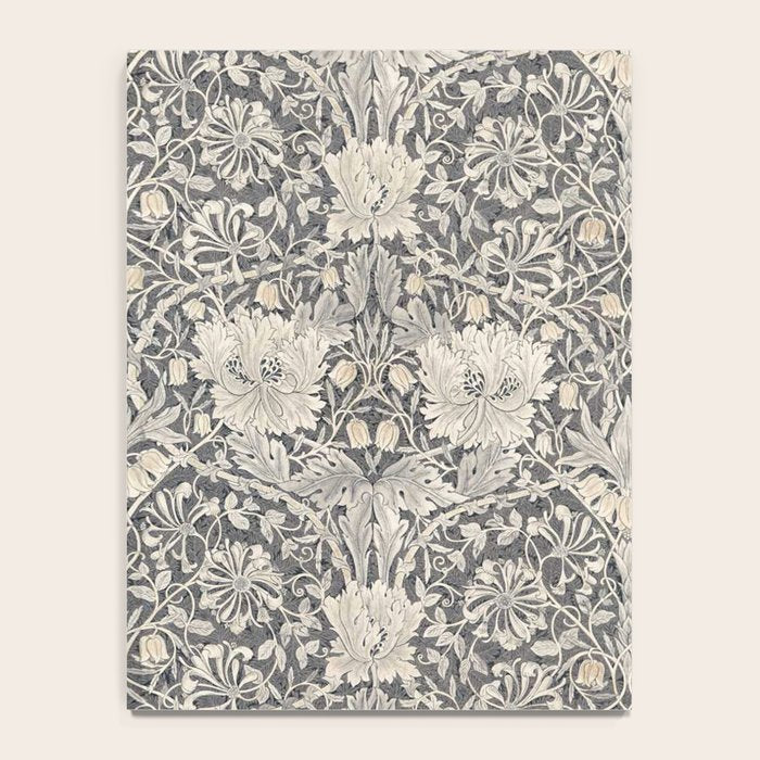 William Morris Honeysuckle & Tulip Black and Ink Notebook Gallery Image 4