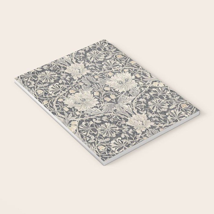 William Morris Honeysuckle & Tulip Black and Ink Notebook Gallery Image 3