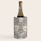 William Morris Honeysuckle & Tulip Black and Ink Wine Chiller Gallery Image 3