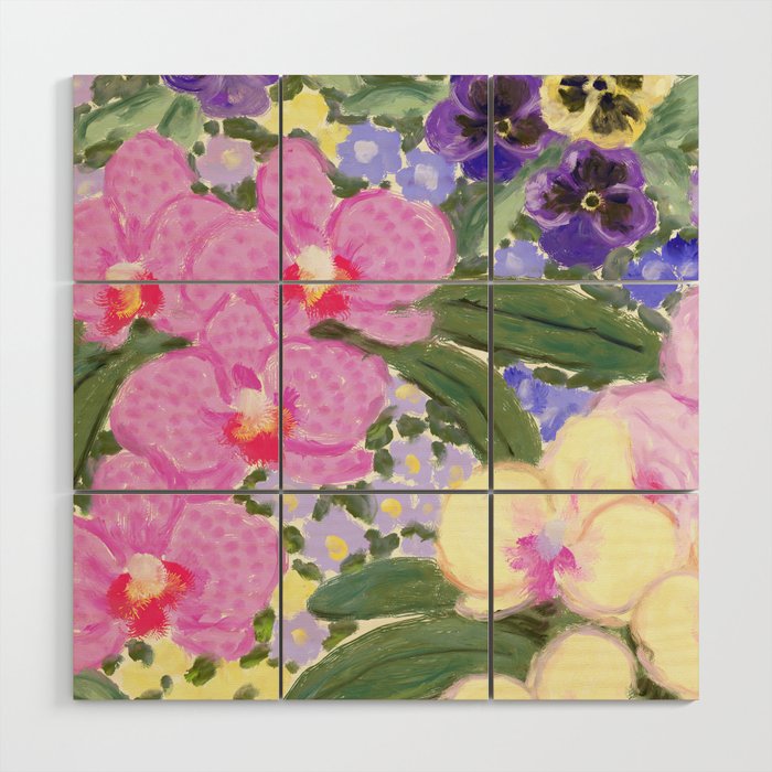 Garden of the soul  Wood Wall Art