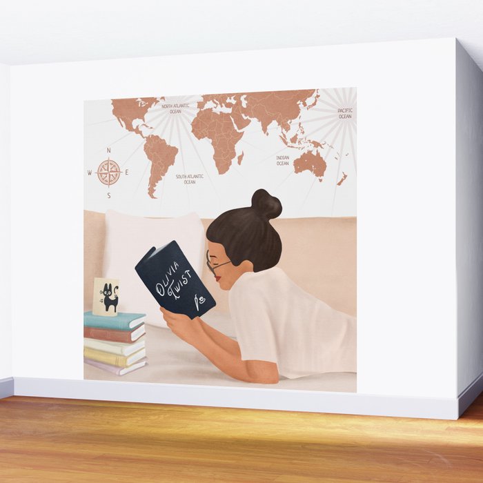 Good Read 03 Wall Mural Gallery Image 2