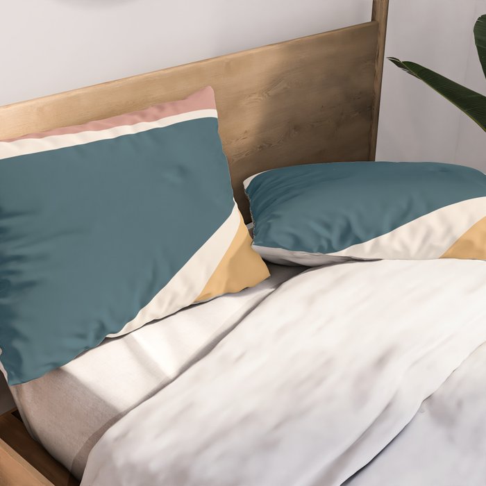 Minimalist Plant Abstract LXVI Pillow Sham Gallery Image 2
