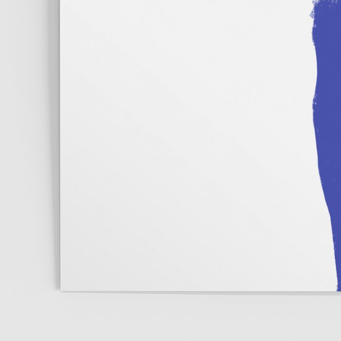 Minimalist Navy Blue Geometric Art Poster Gallery Image 3