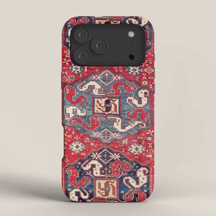 Chondzoresk Karabagh South Caucasus Rug Print iPhone Case Gallery Image 4