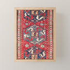 Chondzoresk Karabagh South Caucasus Rug Print Mini Art Print Gallery Image 1