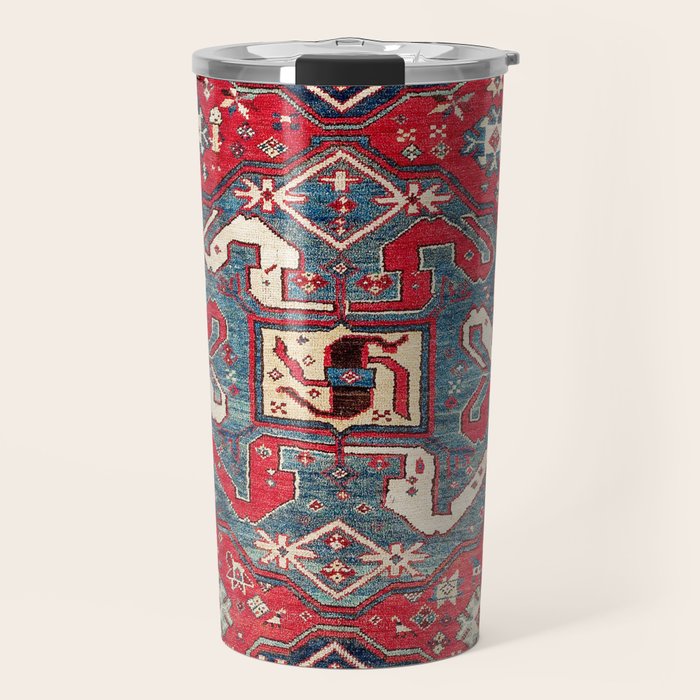 Chondzoresk Karabagh South Caucasus Rug Print Travel Mug Gallery Image 1